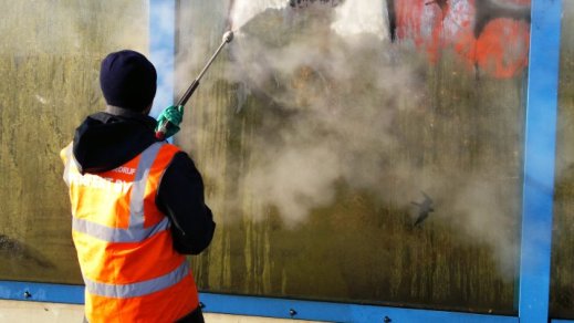 Graffiti verwijderen