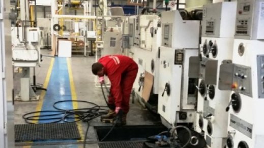 Industriële schoonmaak