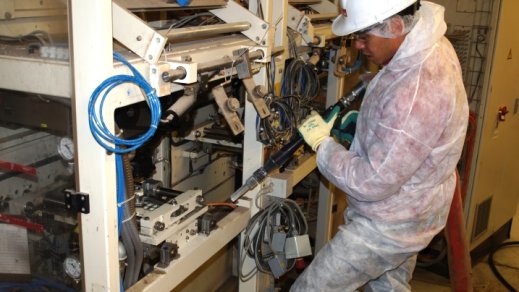 Industriële schoonmaak reiniging
